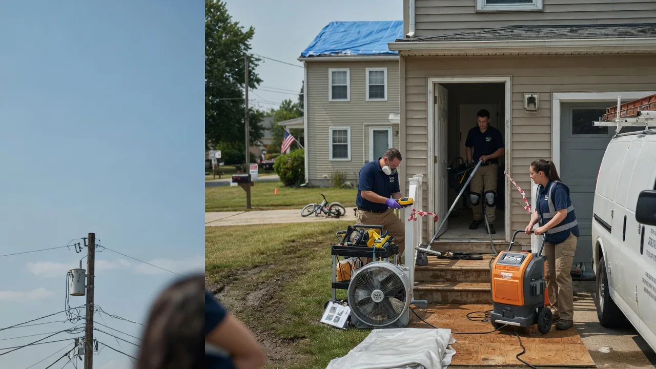 Water Damage Repair in Mainesburg, PA near me